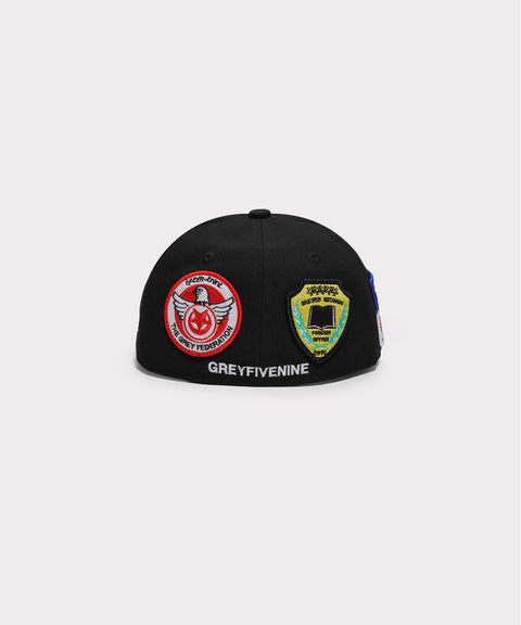 G59 AFGHAN FITTED CAP (BLACK)