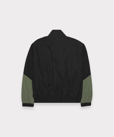 G59 AFGHAN TRACK JACKET (BLACK/GREEN)