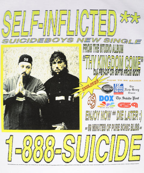 G59 SELF INFLICTED TEE (WHITE)