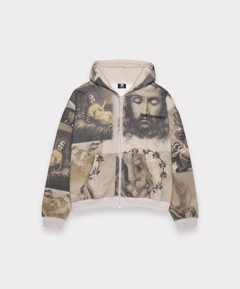 G59 ARK OF THE COVENANT ZIP UP HOODIE (MULTI)