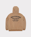 G59 LINED CANVAS WORK JACKET (KHAKI)