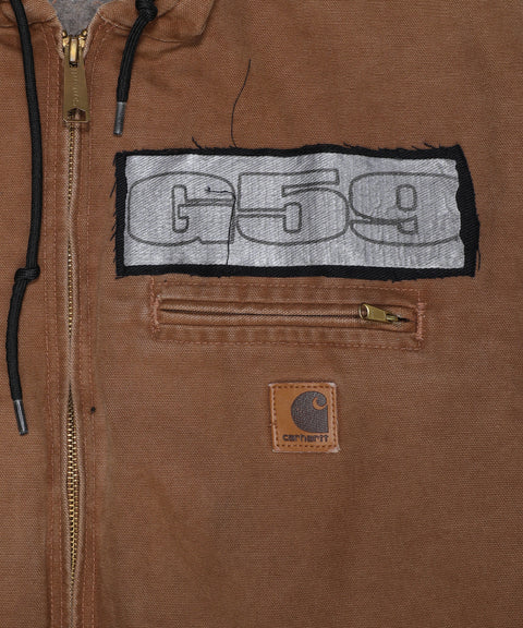 G59 DUCT TAPE REVIVED CARHARTT JACKET (MULTI)