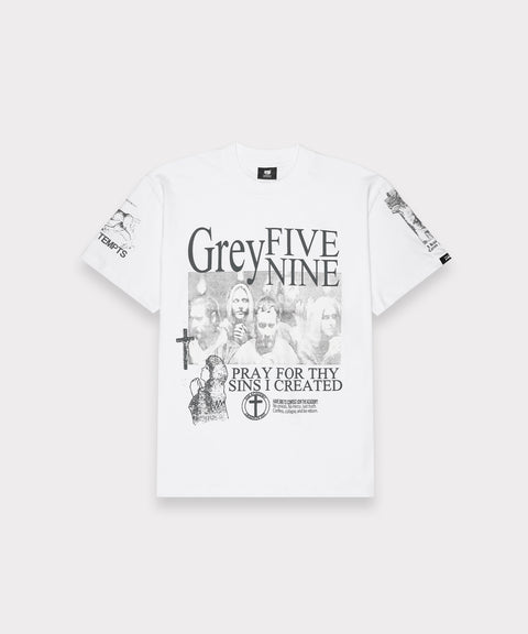 G59 CONFESSIONAL T-SHIRT (WHITE)