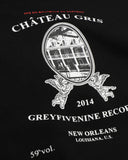 CHATEAU CROPPED WOMENS HOODIE (BLACK)