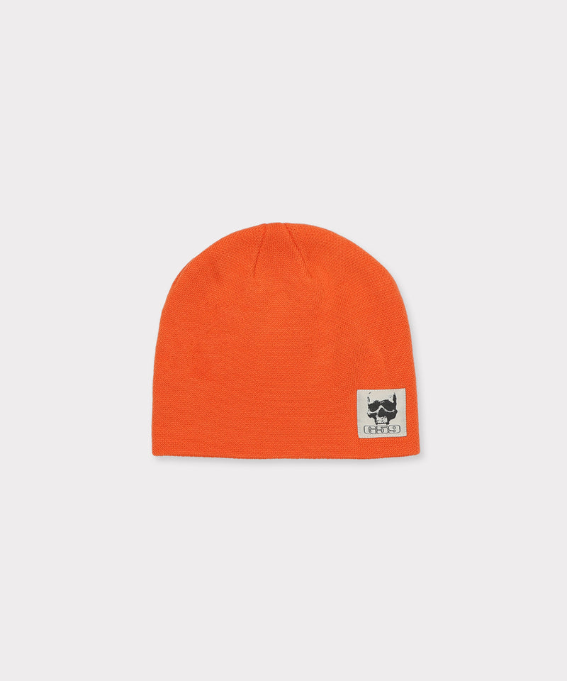 UTILITY SKULLY BEANIE (ORANGE) – g59recordsmerchandise.com