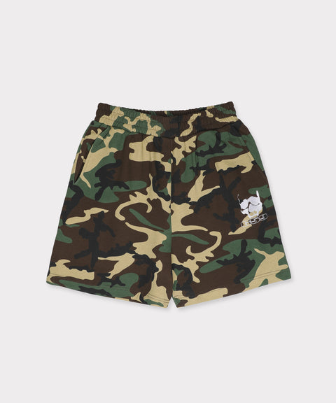 G59 LOGO SHORTS (WOODLAND CAMO)