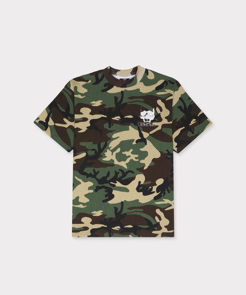 G59 LOGO TEE (WOODLAND CAMO)