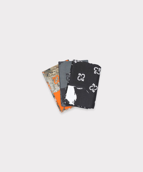 G59 3 PACK SKULL BANDANA (BLACK/GREY/CAMO)