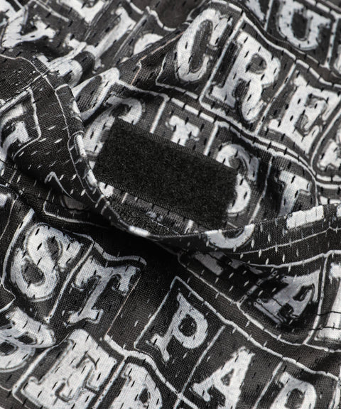 G59 WHY THEY MADE THE BANQUETTE SHORTS (BLACK MULTI)
