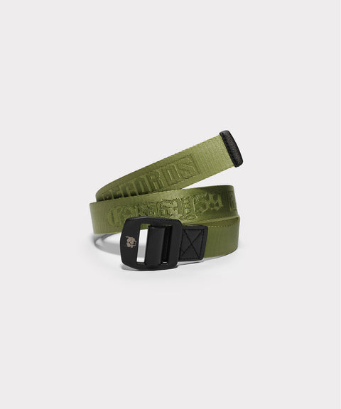 G59 XEROX DEBOSSED WEB BELT (GREEN)