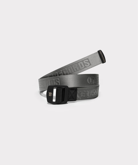 G59 XEROX DEBOSSED WEB BELT (GREY)