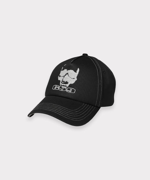 G59 5 PANEL LOGO SNAPBACK (BLACK)
