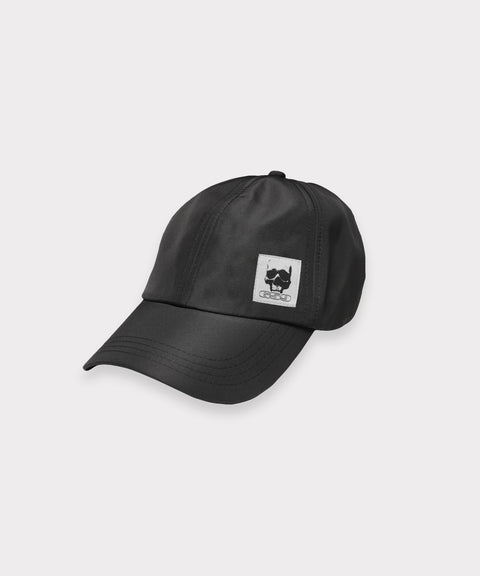 QUICK STOP CRUSHABLE NYLON CAP (BLACK)