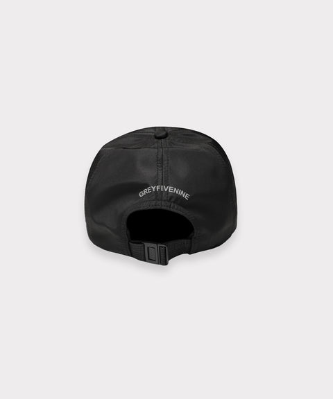QUICK STOP CRUSHABLE NYLON CAP (BLACK)