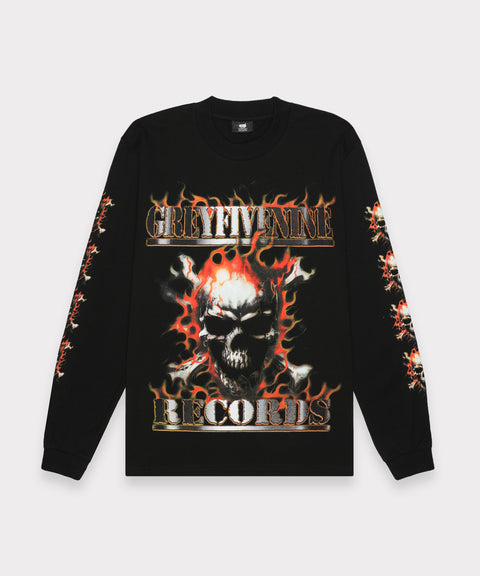 G59 PAN HEAD LONG SLEEVE T-SHIRT (BLACK)