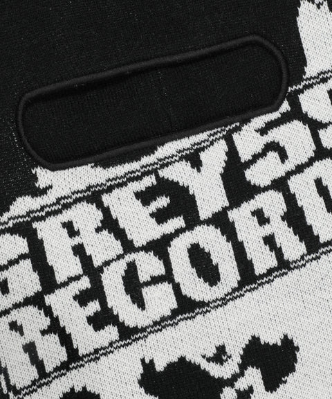 G59 STAMP KNIT BALACLAVA (BLACK)