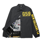 G59 NARCOTICS COACHES JACKET (BLACK)