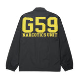 G59 NARCOTICS COACHES JACKET (BLACK)