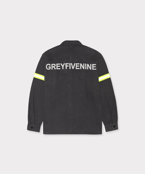 59HI-VIS WORK SHIRT (GREY)
