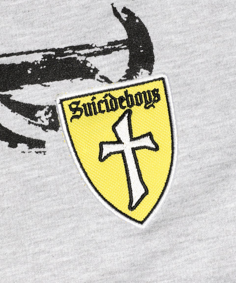 G59 CRUSADER FLEECE SHORT (HEATHER GREY)