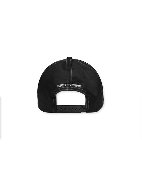 G59 5 PANEL LOGO SNAPBACK (BLACK)