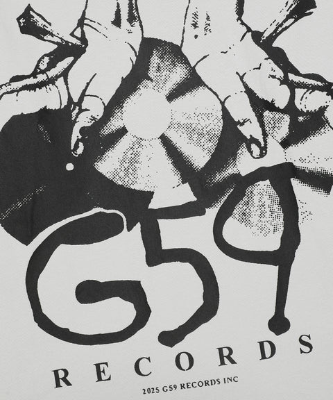 G59 MARTYR DOUBLE LAYER WAFFLE KNIT LS (GREY)