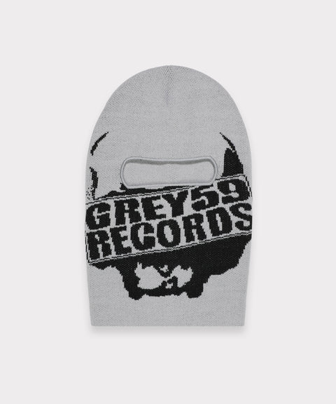 G59 STAMP KNIT BALACLAVA (COOL GREY)