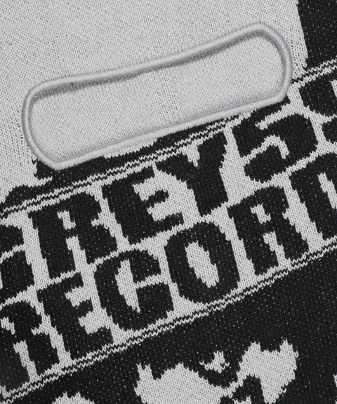 G59 STAMP KNIT BALACLAVA (COOL GREY)