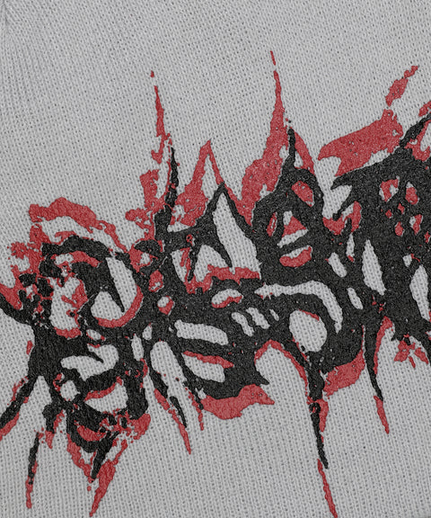 G59 VIRUS SKULLY KNIT BEANIE (LIGHT GREY)