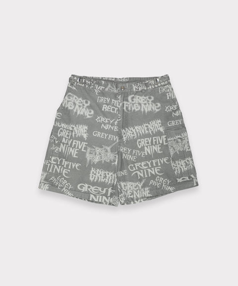 G59 HARDCORE ZIP OFF CARGO PANT (GREY)