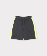 RELAXED COTTON TWILL WORK SHORT (BLACK)
