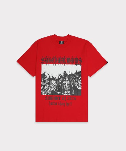 G59 HOTTER THAN HELL TEE (RED)