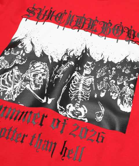 G59 HOTTER THAN HELL TEE (RED)