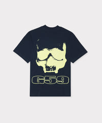 REFLECTIVE LOGO T-SHIRT (NAVY)