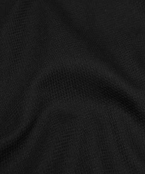 59 ZIP POLO (BLACK/GREY)