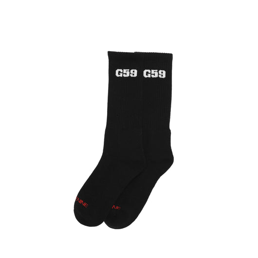 G59 DAILY SOCKS - CREW (BLACK)