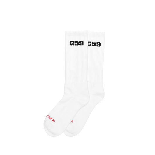 G59 DAILY SOCKS - CREW (WHITE)