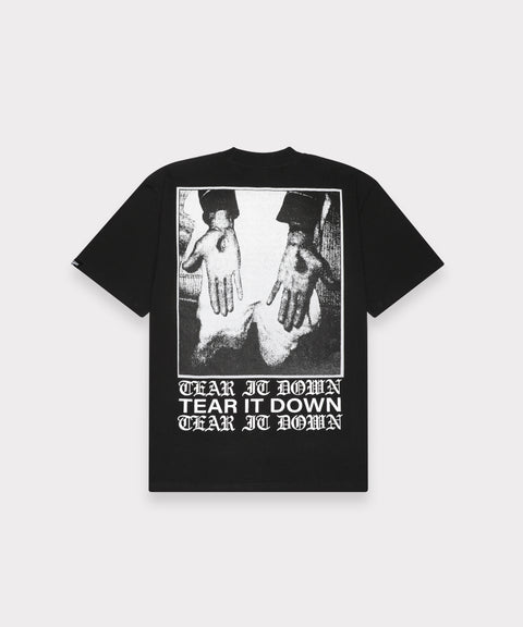 G59 TEAR IT DOWN TEE (BLACK)