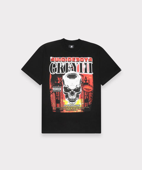 G59 GREY III TEE (BLACK)