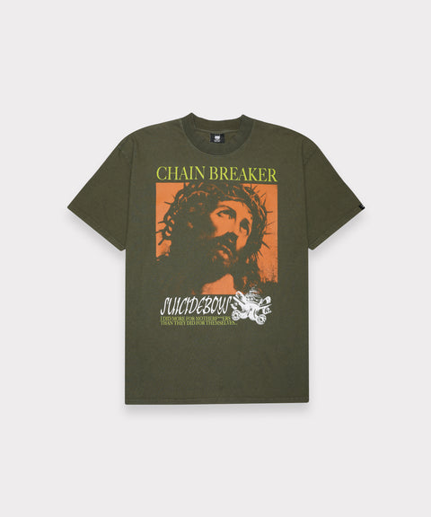 G59 CHAIN BREAKER TEE (GRAPE LEAF GREEN)