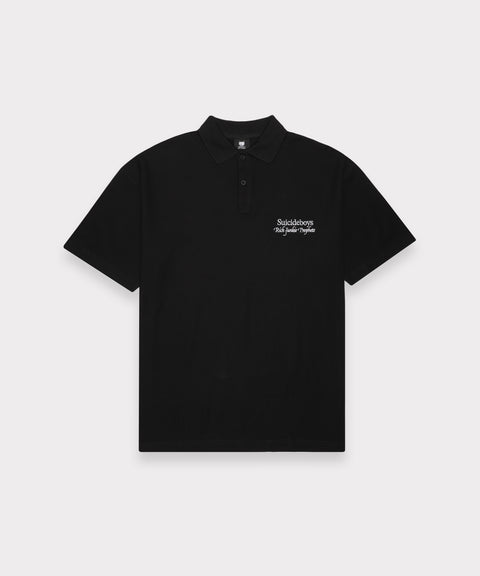 G59 CARRIED AWAY POLO (BLACK)