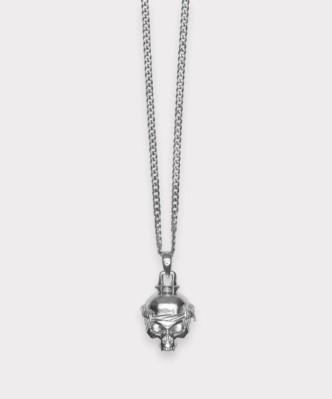 G59 SKULL PENDANT (SILVER)