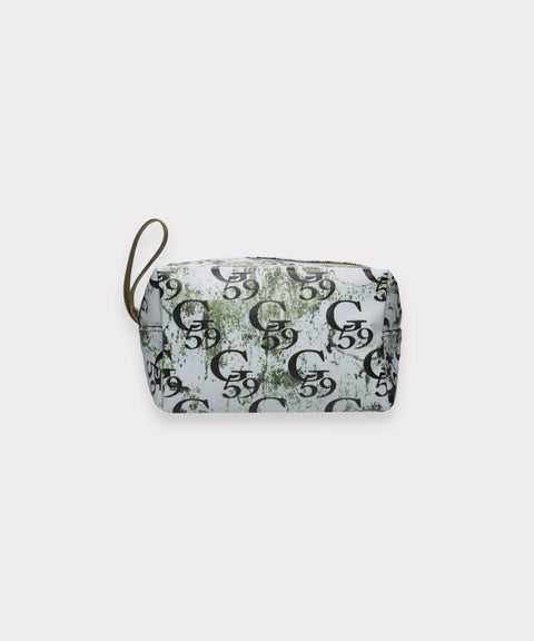 G59 MOLD MONOGRAM ACCESSORY BAG (GREEN PATTERN)