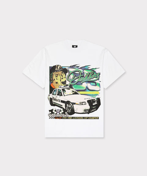 DB TALLADEGA TEE (WHITE)
