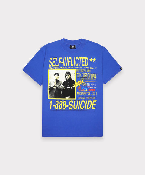 G59 SELF INFLICTED TEE (BLUE)