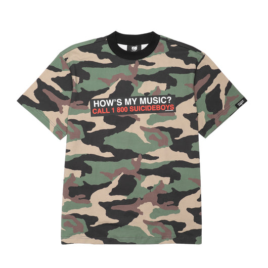 G59 BUMPER STICKER TEE (WOODLAND CAMO)