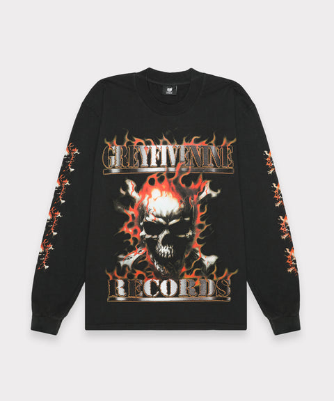 G59 PAN HEAD LONG SLEEVE T-SHIRT (VINTAGE BLACK)