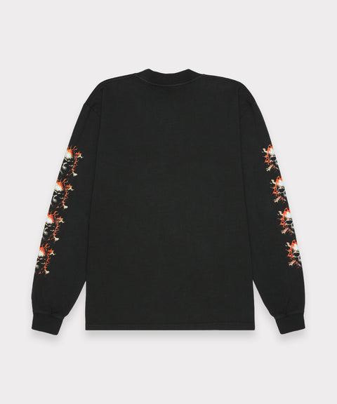 G59 PAN HEAD LONG SLEEVE T-SHIRT (VINTAGE BLACK)