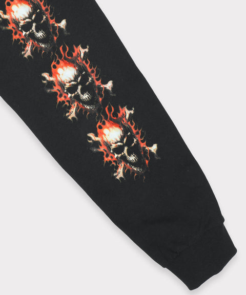 G59 PAN HEAD LONG SLEEVE T-SHIRT (VINTAGE BLACK)